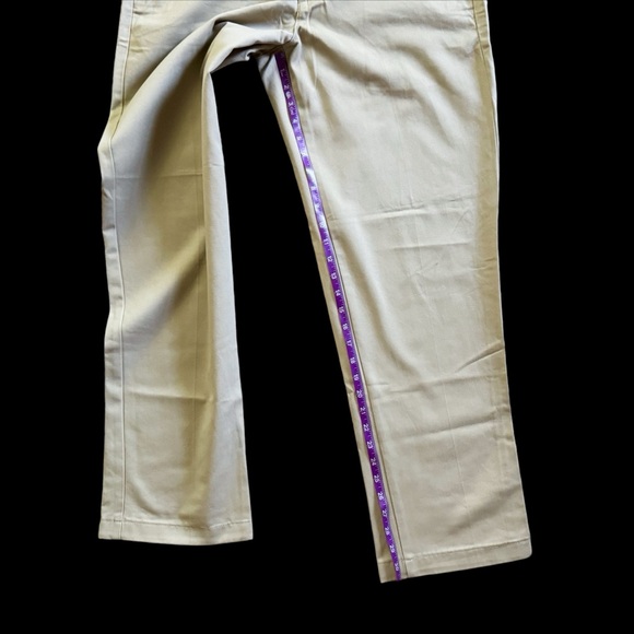 Lands End Mens Traditional Fit‎ No Iron Chino Pants Khaki 34 #680 - Picture 11 of 11